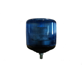 Gyrophare bleu rotatif LED SATELIGHT XL (par boulon central)